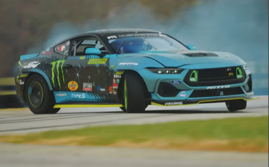 rtr全新野马漂移赛车,漂移大神vaughn gittin jr出征formula