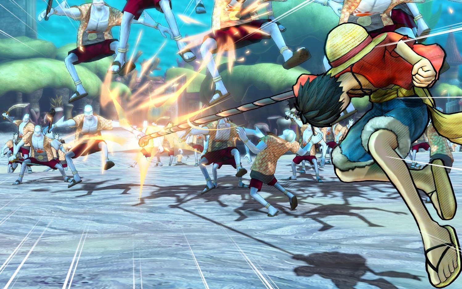 海贼无双4预热!海贼无双3连段视频