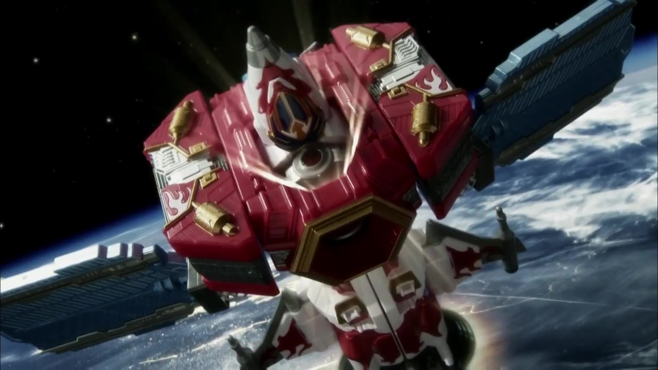 dx凤凰士兵机器人宇宙战队球连者合体机器人玩具宣传cm广告