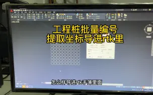 Download Video: 工程桩批量提取坐标导进rtk里