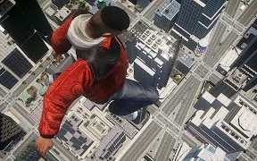 [图]GTA4搞笑趣味失败集锦：喝醉酒从楼上跳下来，GTA4物理细节太棒了