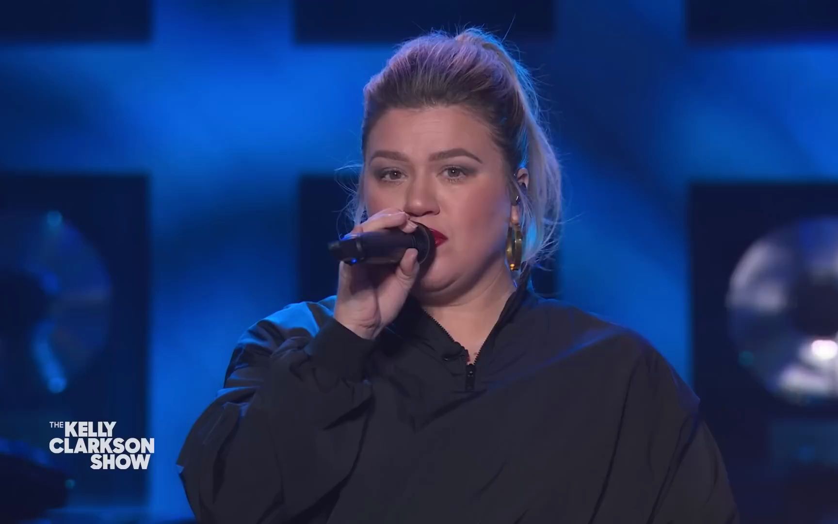 clarkson深情演绎ingrid andress《blue》(the kelly clarkson show