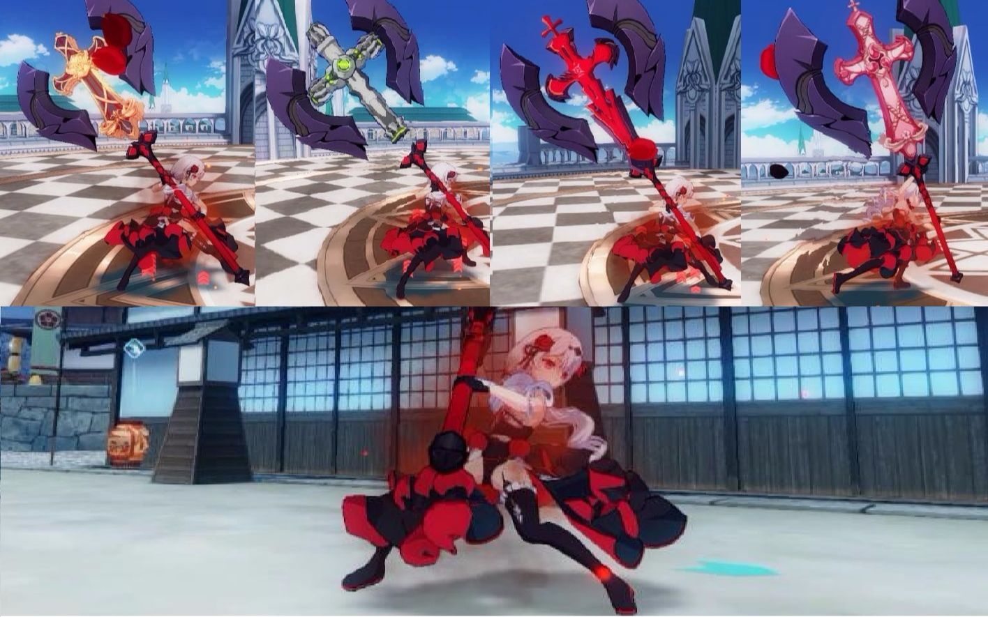 【崩坏3】月下初拥搭配不同十字架简评~内含福利视角