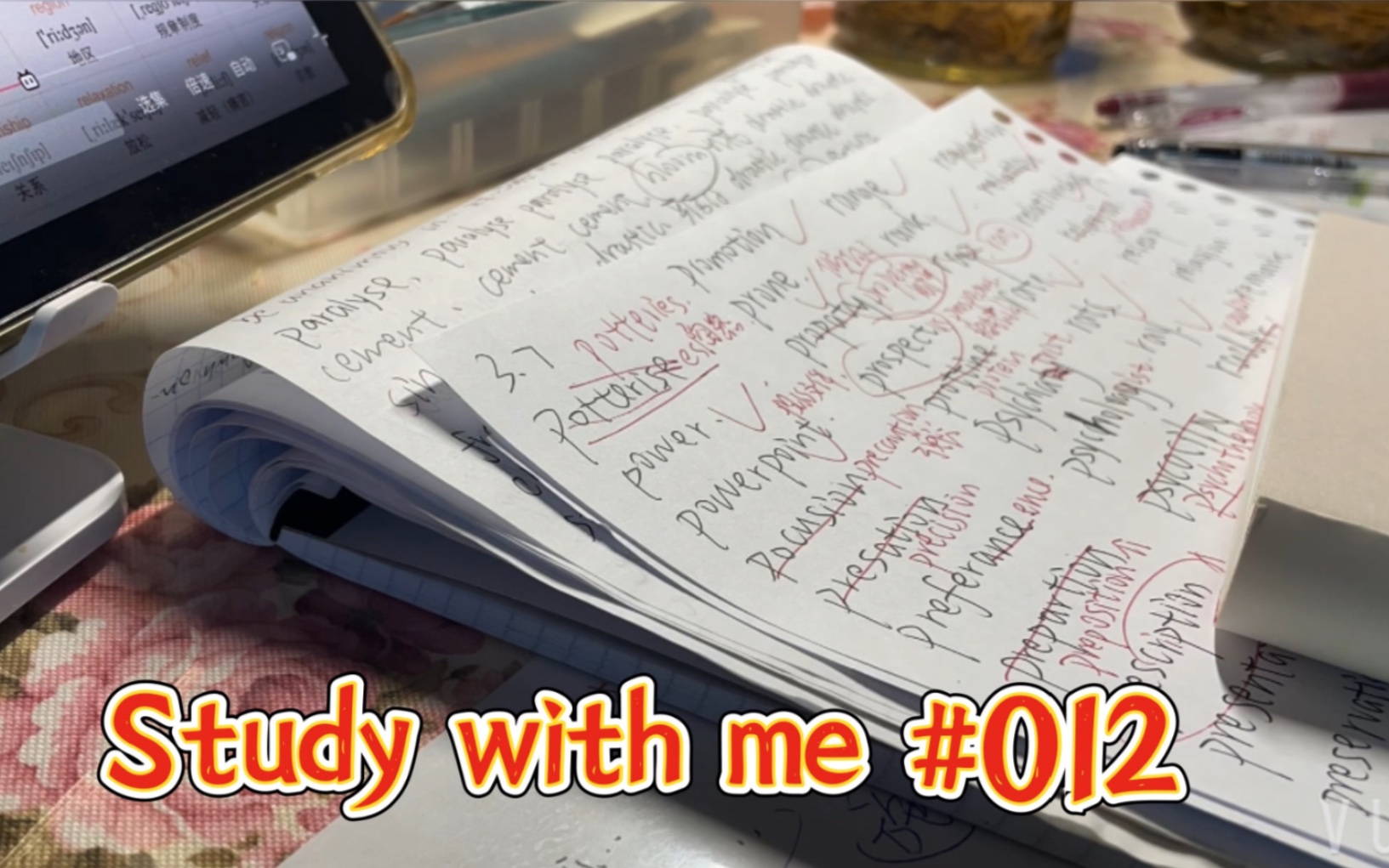 Study with me #012 新的一年也要好好学英语!哔哩哔哩bilibili