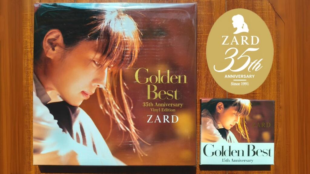 35周年纪念】ZARD Golden Best 35th Anniversary黑胶唱片开箱_哔哩哔哩