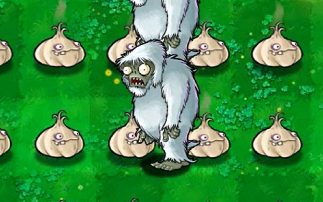 雪人僵尸喜欢吃大蒜吗?