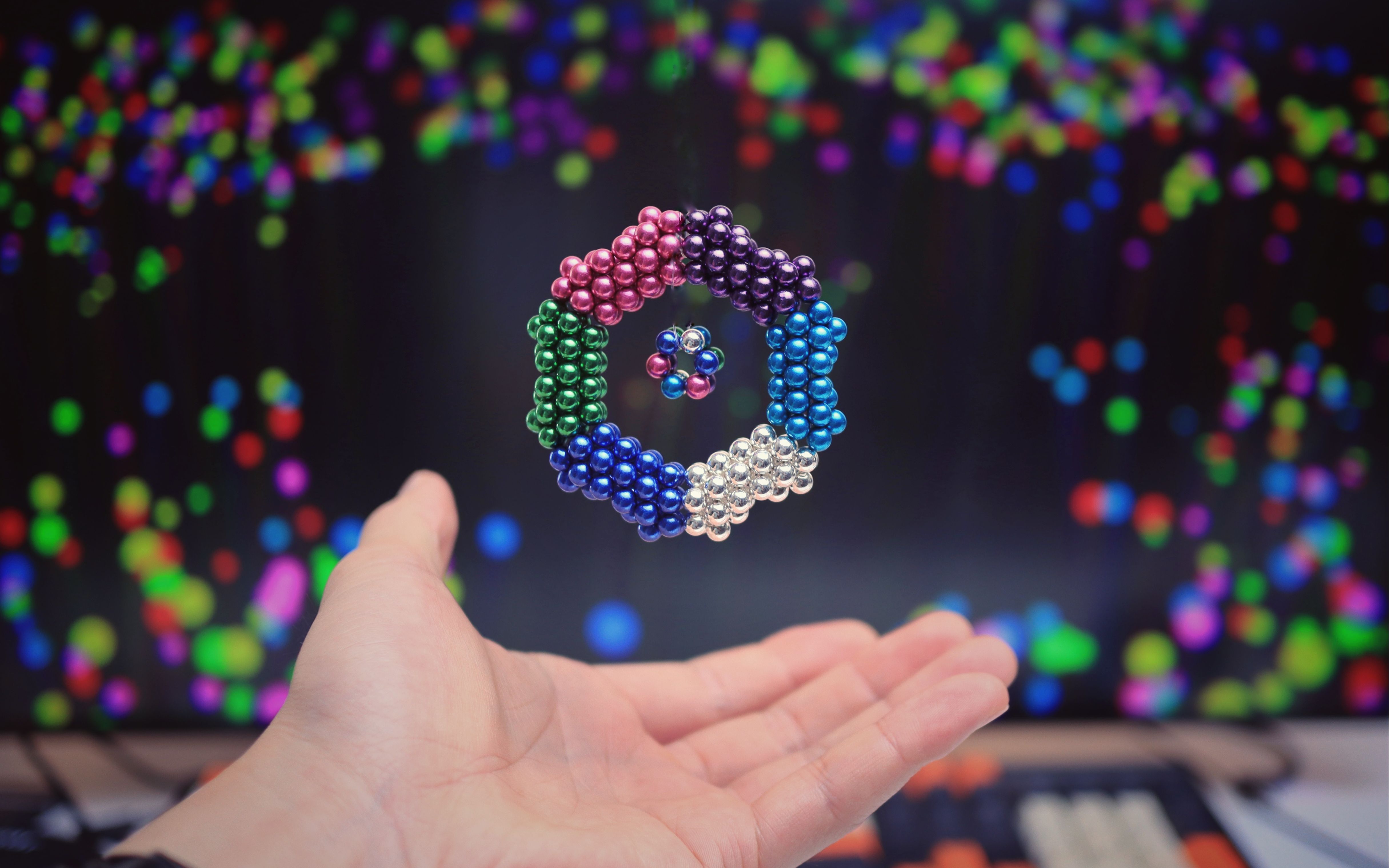 给我一套六色巴克球216颗,这么玩还挺溜的_哔哩哔哩_bilibili