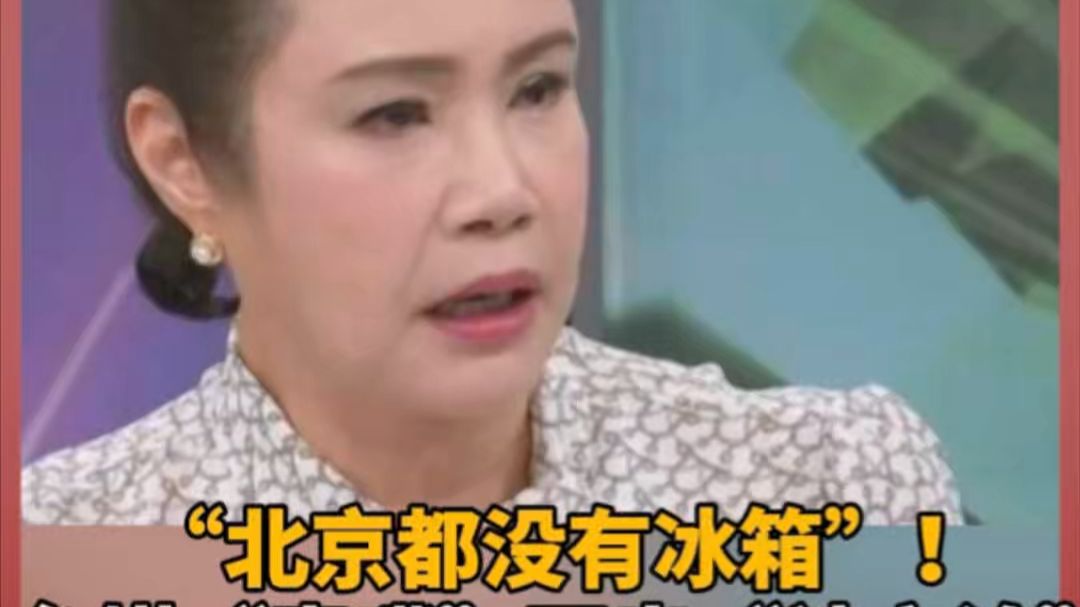 “北京都没有冰箱”！台媒“毒嘴”再出“神言论”引群嘲