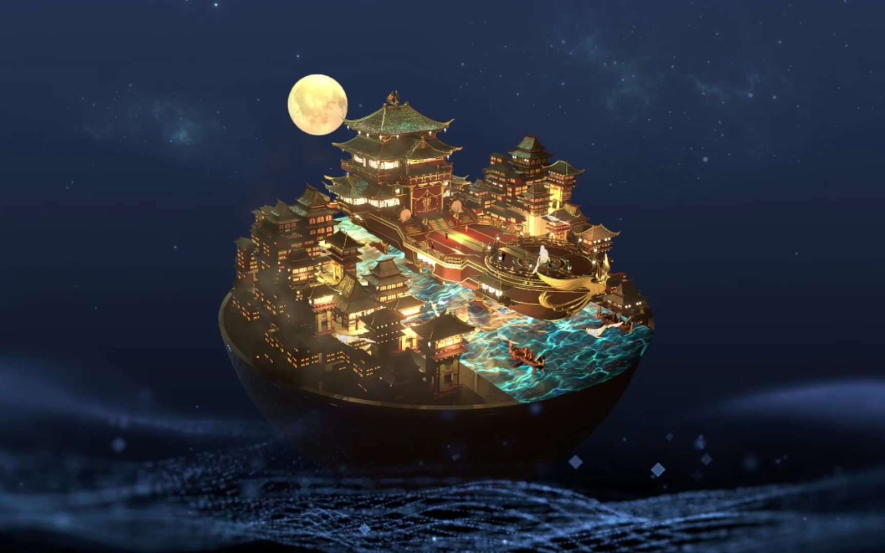 《王者荣耀》本赛季长安建筑物,感受盛唐的辉煌_哔哩哔哩 (゜-゜)つロ