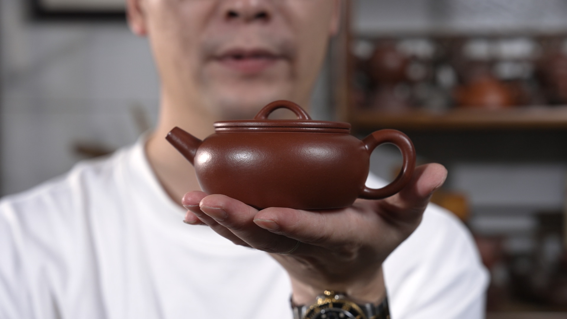 宜兴名家紫砂壶茶具特价全手工精工原矿红皮龙大彬诗意壶