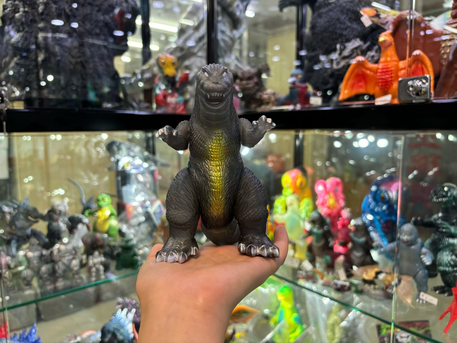 哥斯拉系列 sunguts 本铺 东宝怪兽总进击 gmk 白眼哥斯拉 透款 sof