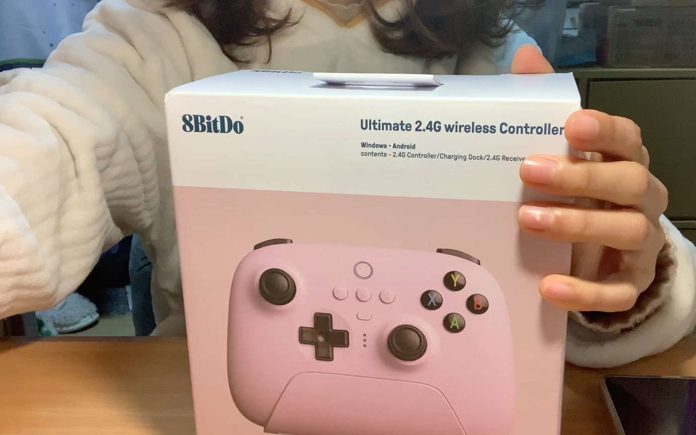 开箱八位堂8BitDo猎户座2.4g真无线游戏手柄哔哩哔哩bilibili