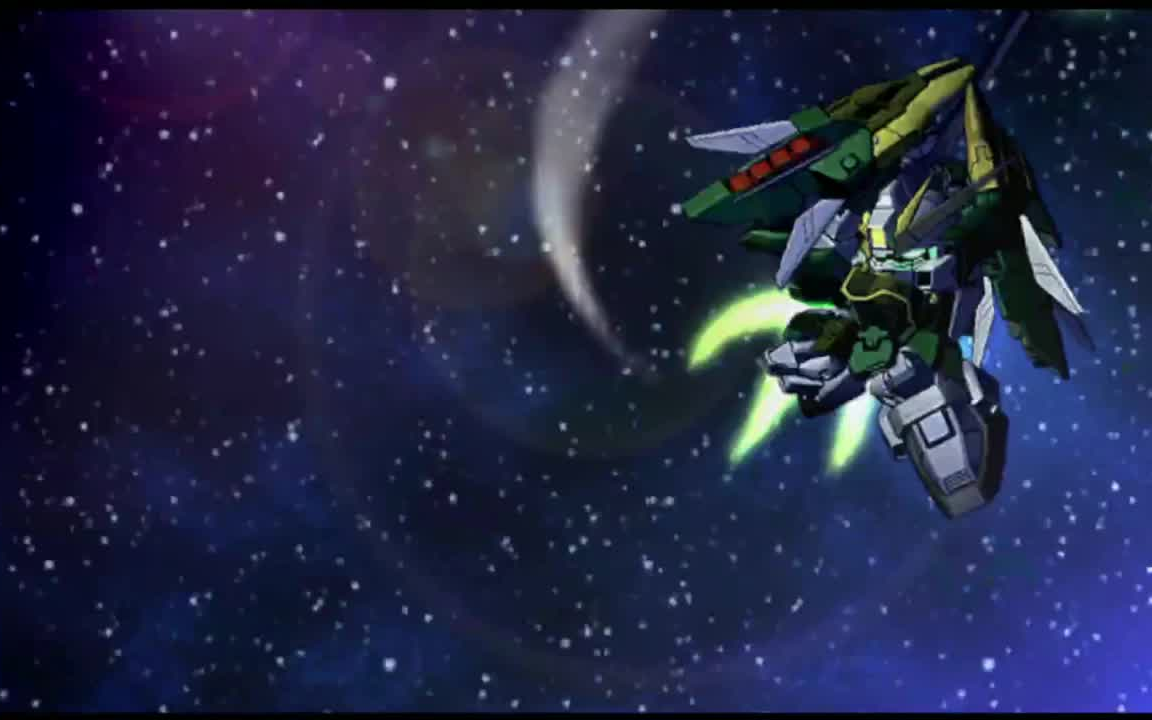 sd高达g世纪 世界 战斗动画 双头龙高达(ew)