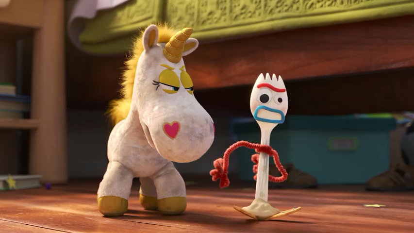 【玩具总动员4】的新系列短片《叉叉有问题》发布预告