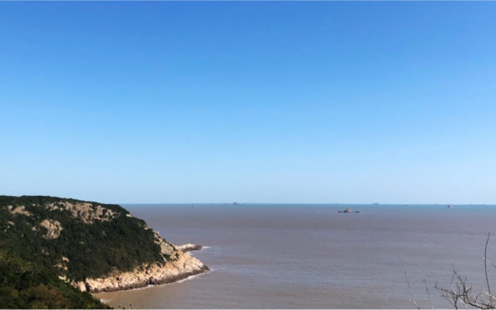 在舟山看海
