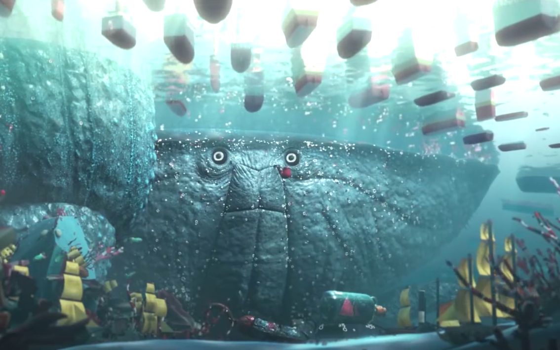 高分科幻动画海怪传说巨型螃蟹比轮船还大喜欢收集船只