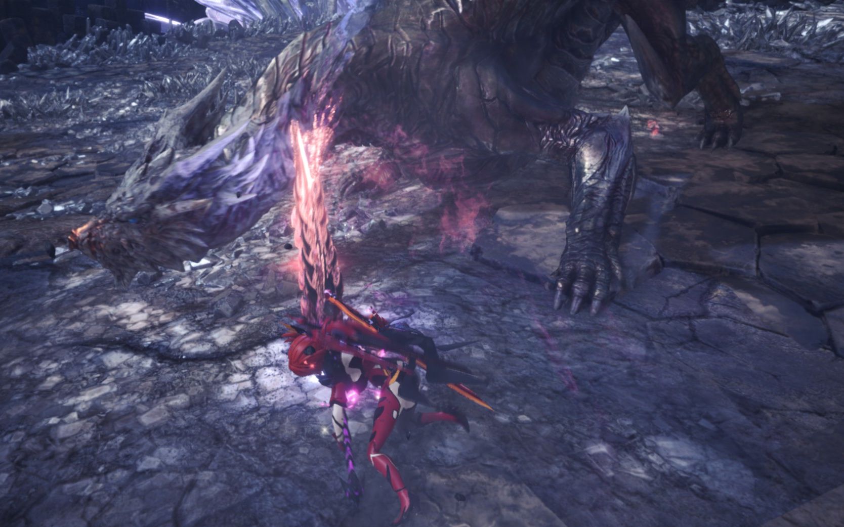 【怪物猎人世界】【mhw】大剑 钢龙 ta规则 1分50秒_哔哩哔哩_bili