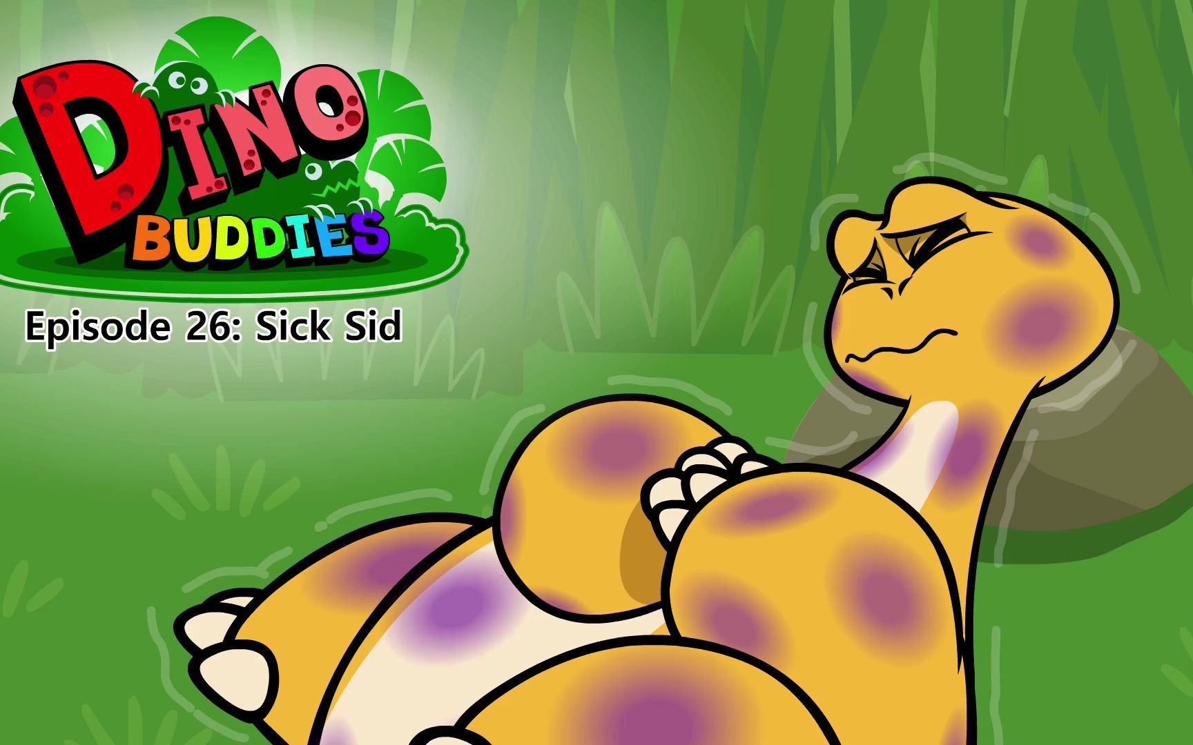 [图]英语分级读物-Dino Buddies 26-Sick Sid.1080p