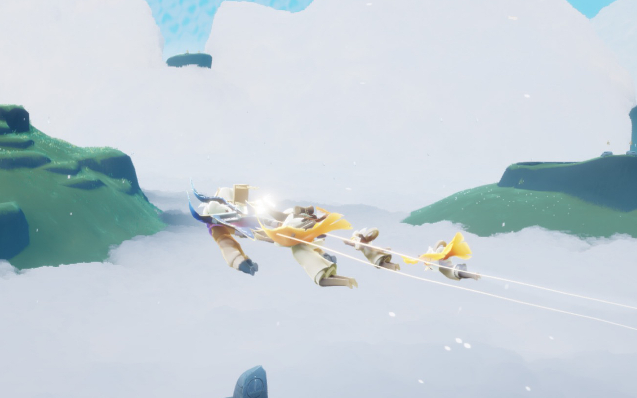 sky光遇伊伊日常快乐跑图