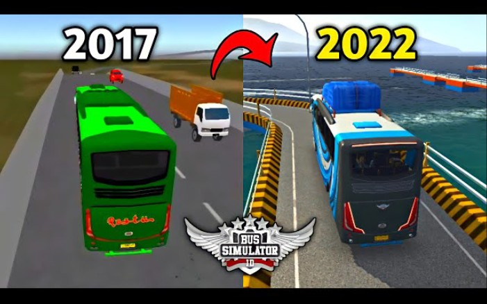 [4k/转载]移动端游戏印尼巴士模拟器的发展史 (2017 