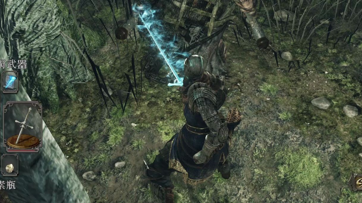 《黑暗之魂2》细剑背刺