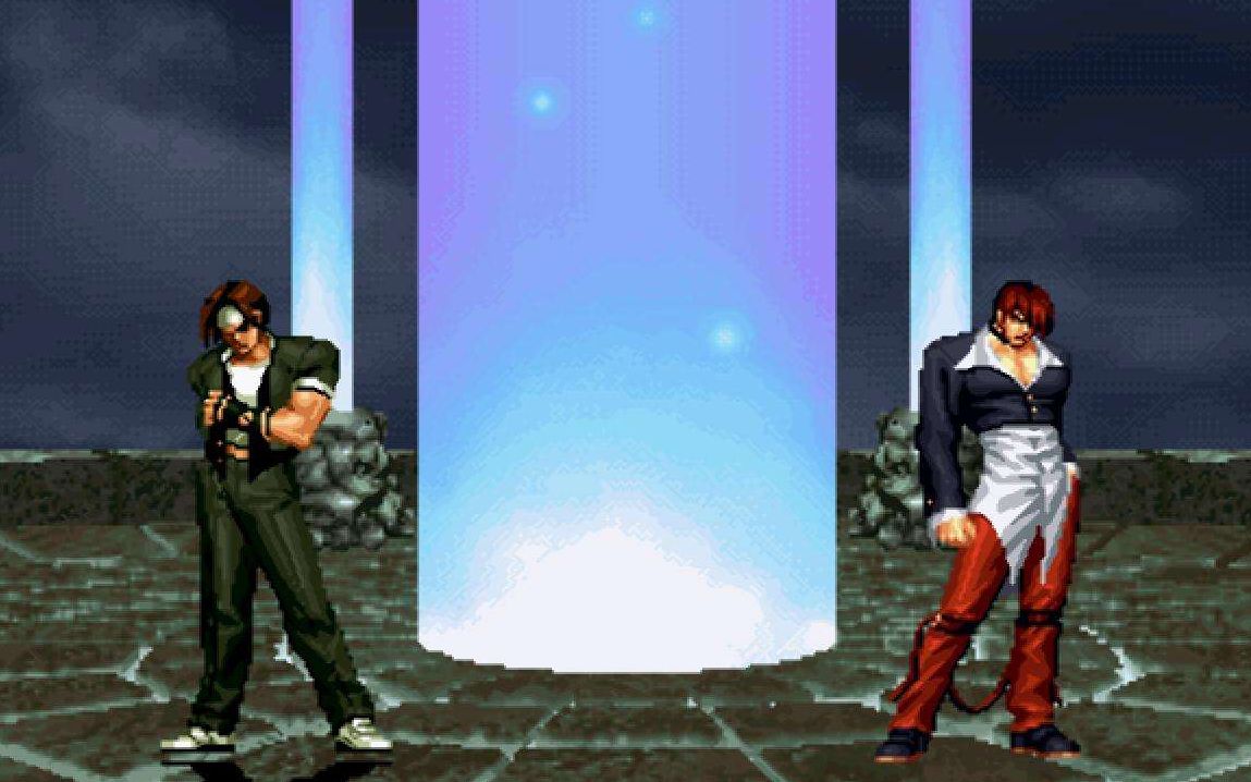 拳皇97日本队剧情(京与庵最后决战)