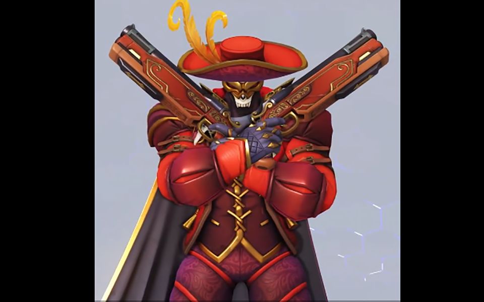 守望先锋2020年周年庆活动·死神--猩红死神 皮肤