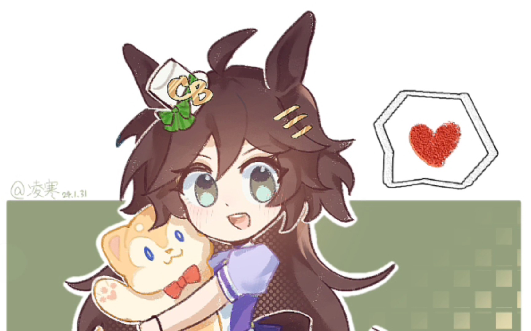 【赛马娘/mr.cb】绘画过程0778