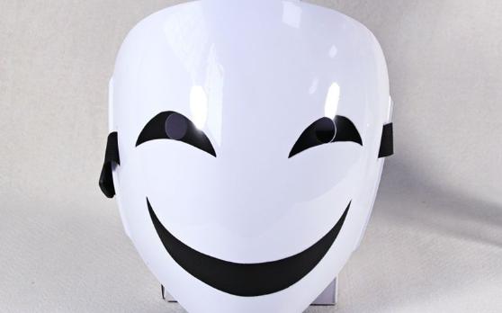 子弹头笑脸面具黑之契约者面具毒液小丑面具笑脸夜光面具怪盗基德