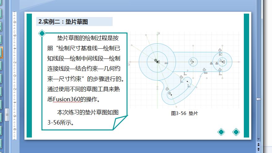 3.6综合实例(2)—垫片草图