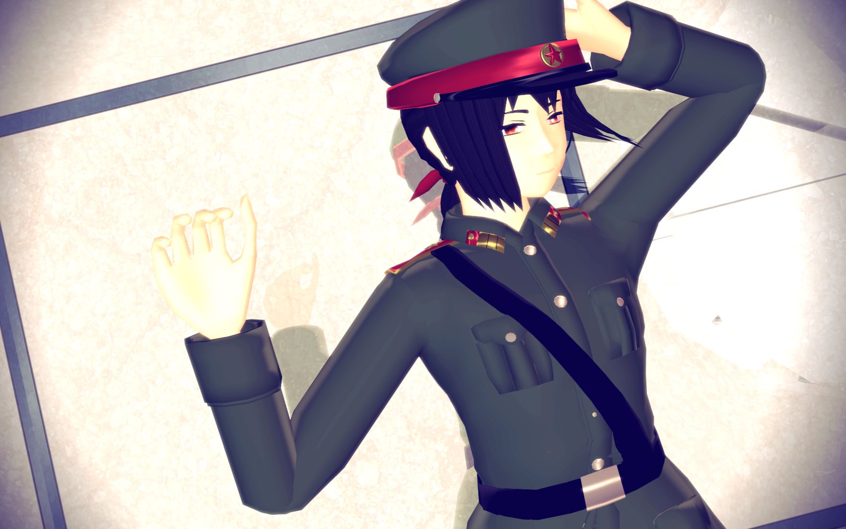 【aph/mmd】妄想疾患■女孩【aphmmd】半岛双子的hybrid