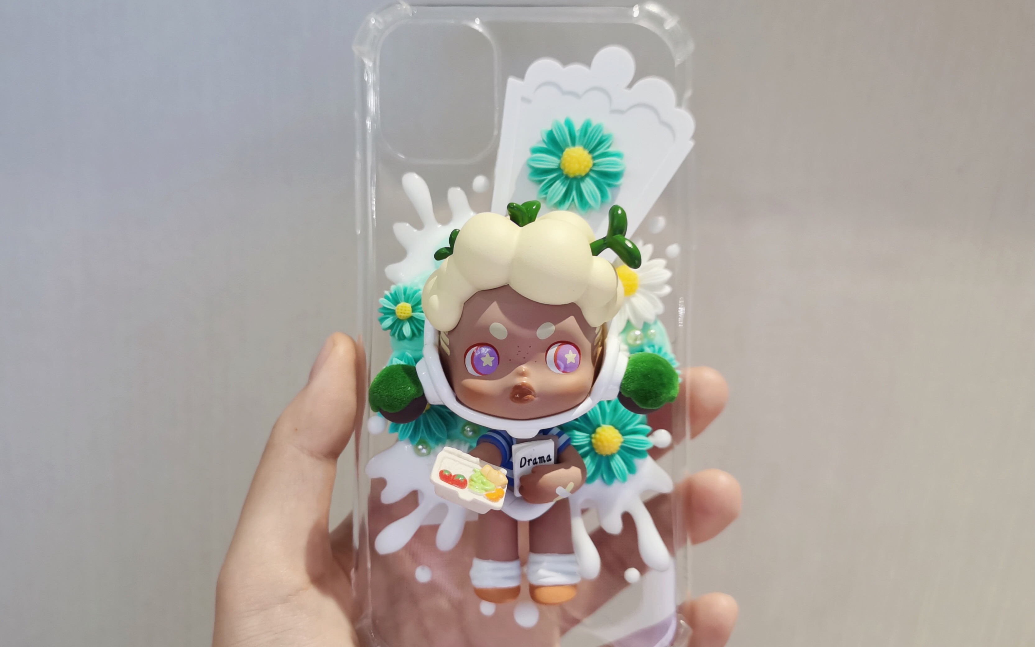 原创|泡泡玛特盲盒sp三代发霉的龙套演员奶油胶手机壳_哔哩哔哩_bili