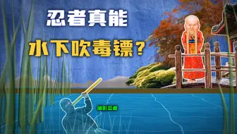【流言终结者】暗影忍者真可以潜在水下吹毒镖吗？