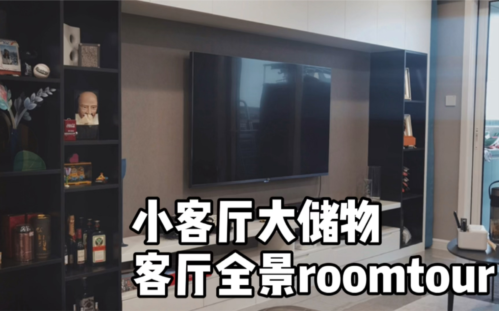 89方小户型大储物客厅全景roomtour分享来啦哔哩哔哩bilibili