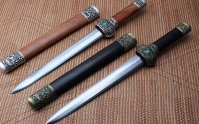 11寸花纹钢金兰剑 300多像素