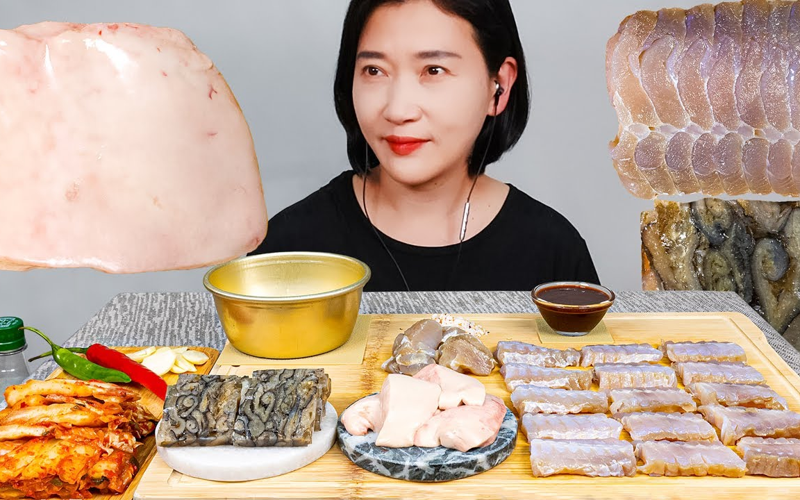 najin洪鱼脍吃播咀嚼音