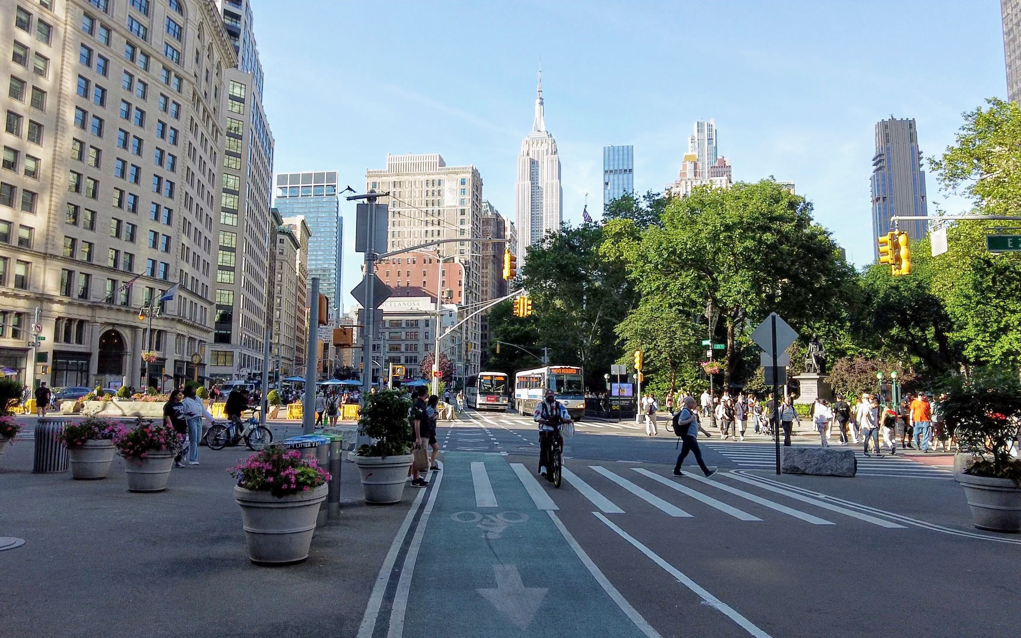 纽约散步08从联合广场经百老汇大街到麦迪逊广场公园