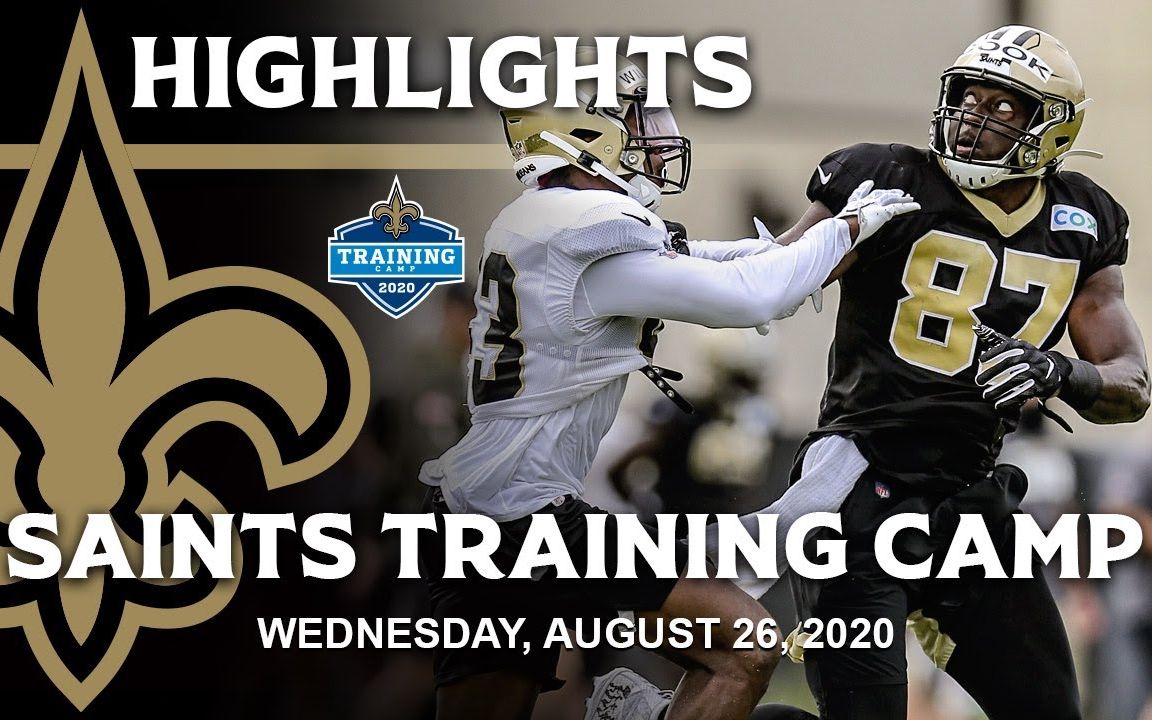 nfl新奥尔良圣徒队训练营集锦 8/26_哔哩哔哩 (゜-゜)つロ 干杯