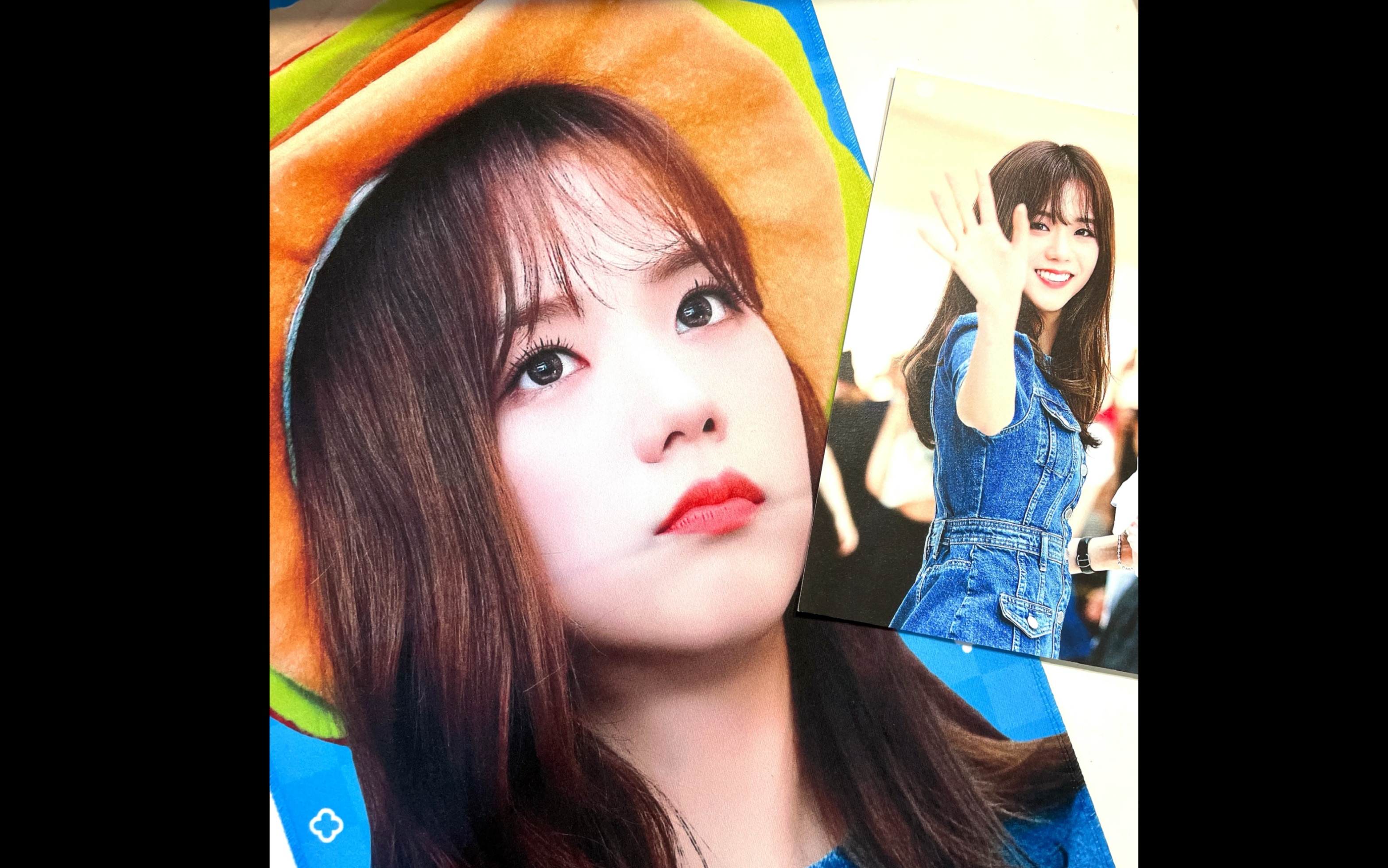 「金智秀」汉堡秀手幅开箱