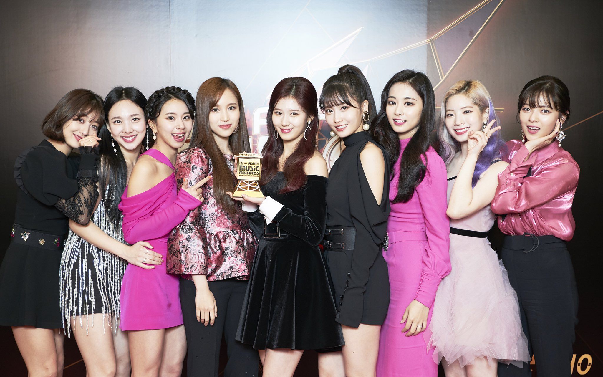 【twice】2018香港mama 结束后采访感言thank you stage in hong kong