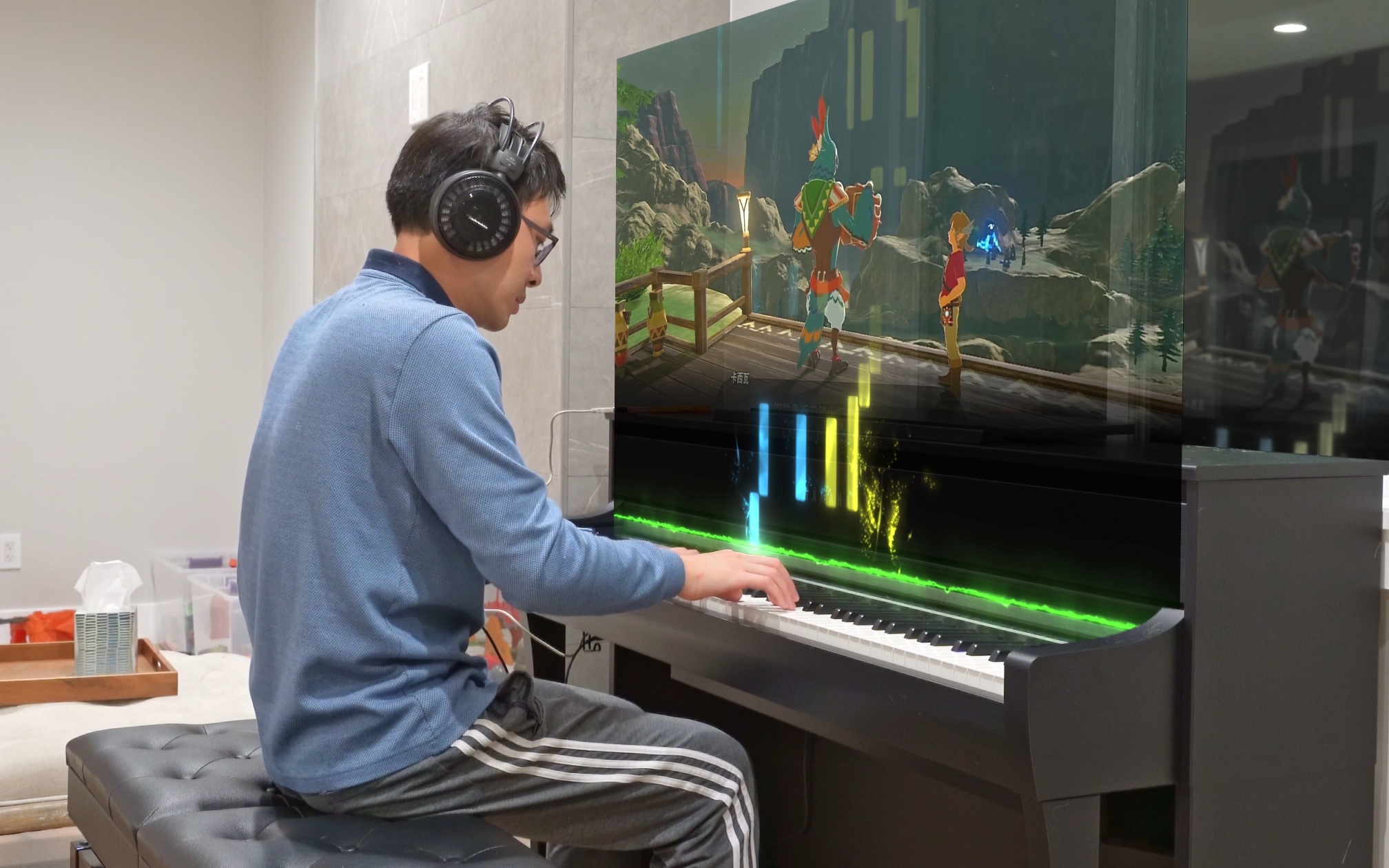 【特效钢琴】卡西瓦的勇者之诗 / kass theme (塞尔达传说: 荒野之息