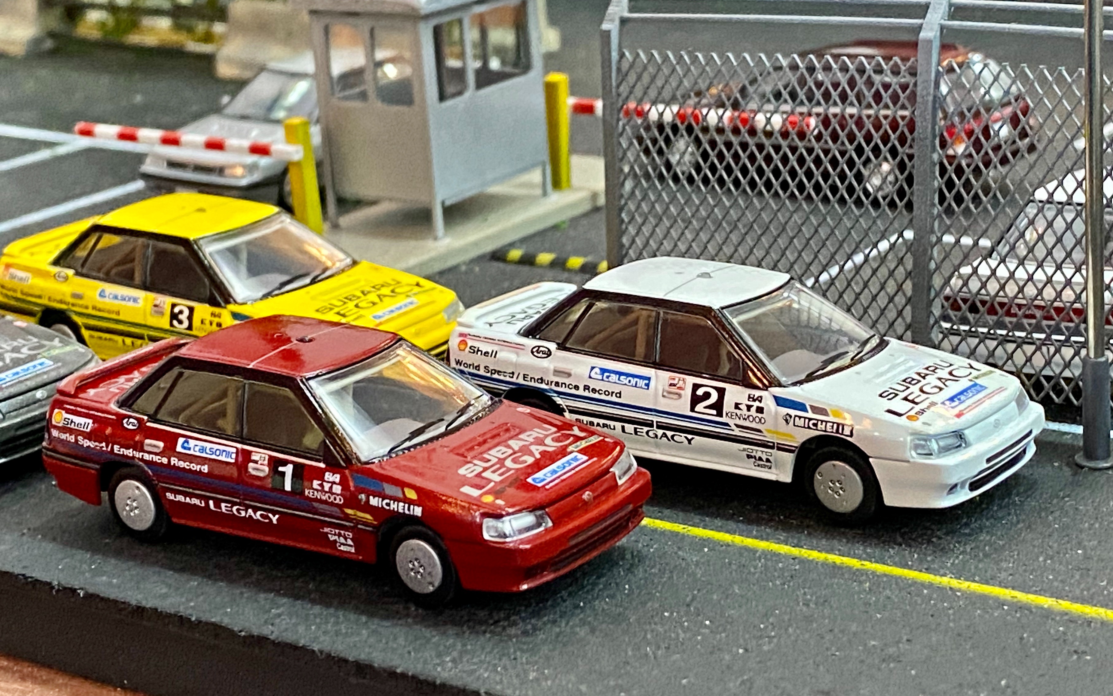 多美卡tlv1/64小车 斯巴鲁第一代力狮legacy细节欣赏_哔哩哔哩 (゜-゜