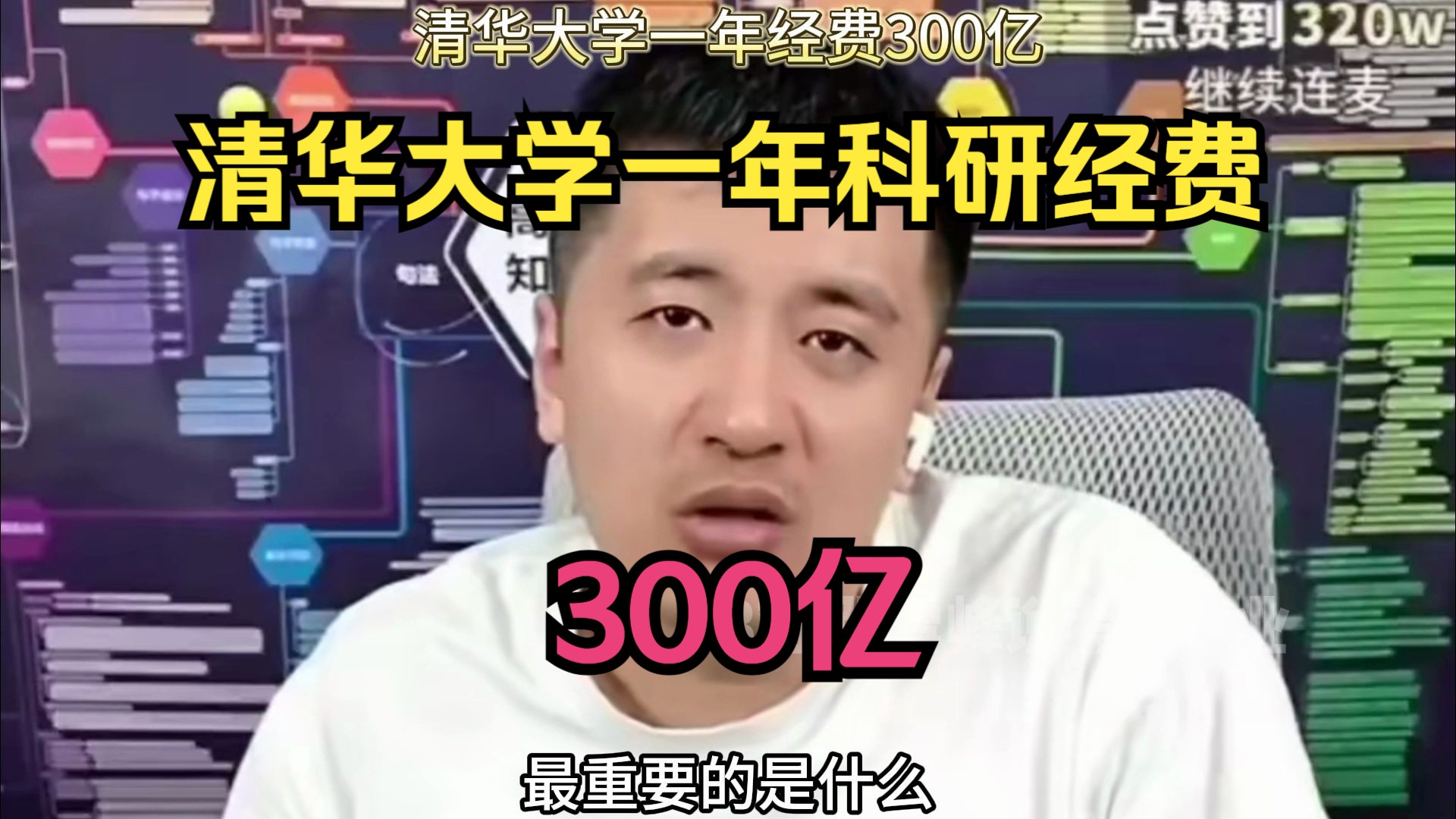 清华大学一年经费300亿哔哩哔哩bilibili