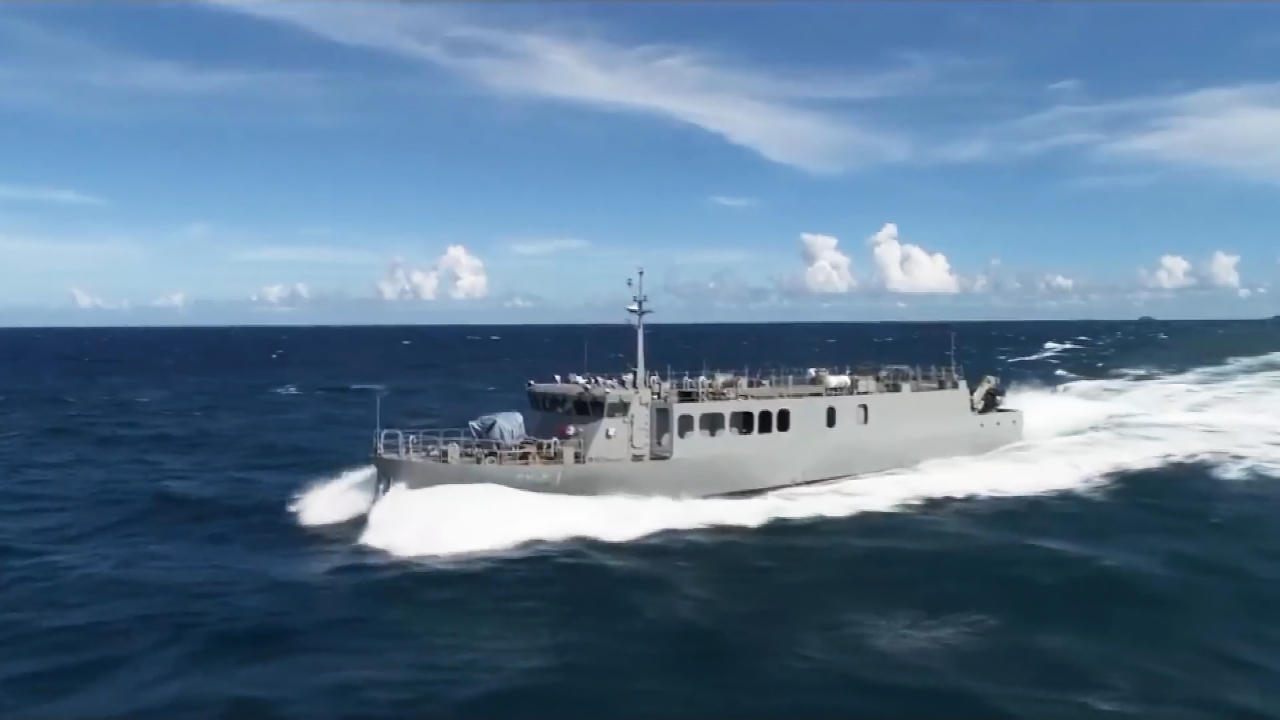 史上首次!台海军成立布雷艇中队