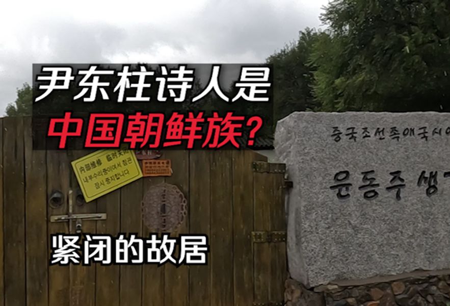 【韩国博主、中文字幕】访问诗人尹东柱故居,向坟墓献花【周游世界18】哔哩哔哩bilibili