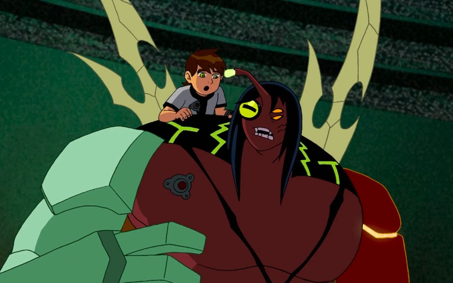 【ben10】田小班首次与凯文合作,外太空制裁威魔客