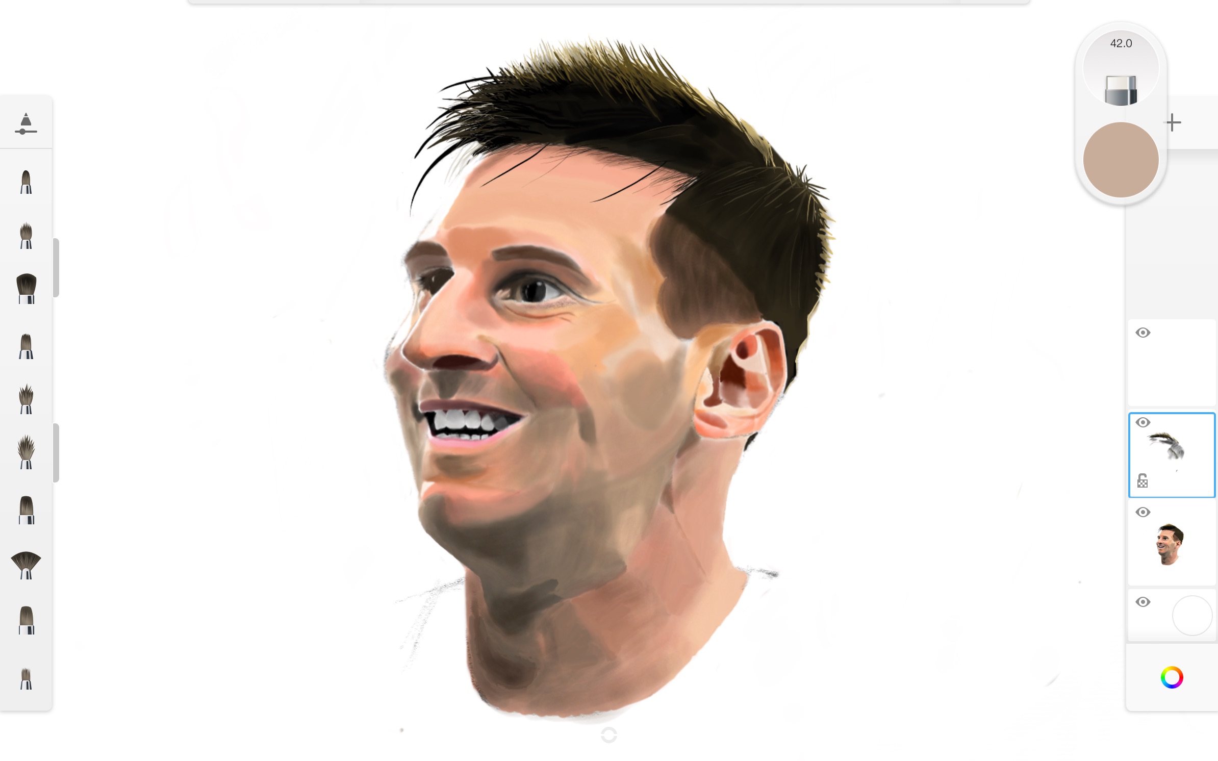 【sketchbook】梅西messi