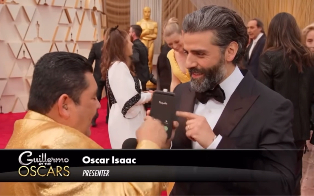 [图]【Oscar Isaac】奥斯卡在2020奥斯卡红毯上 龙舌兰酒给你打电话了