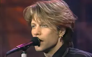 Download Video: Bon Jovi - Bed Of Roses（Jay Leno 1993)