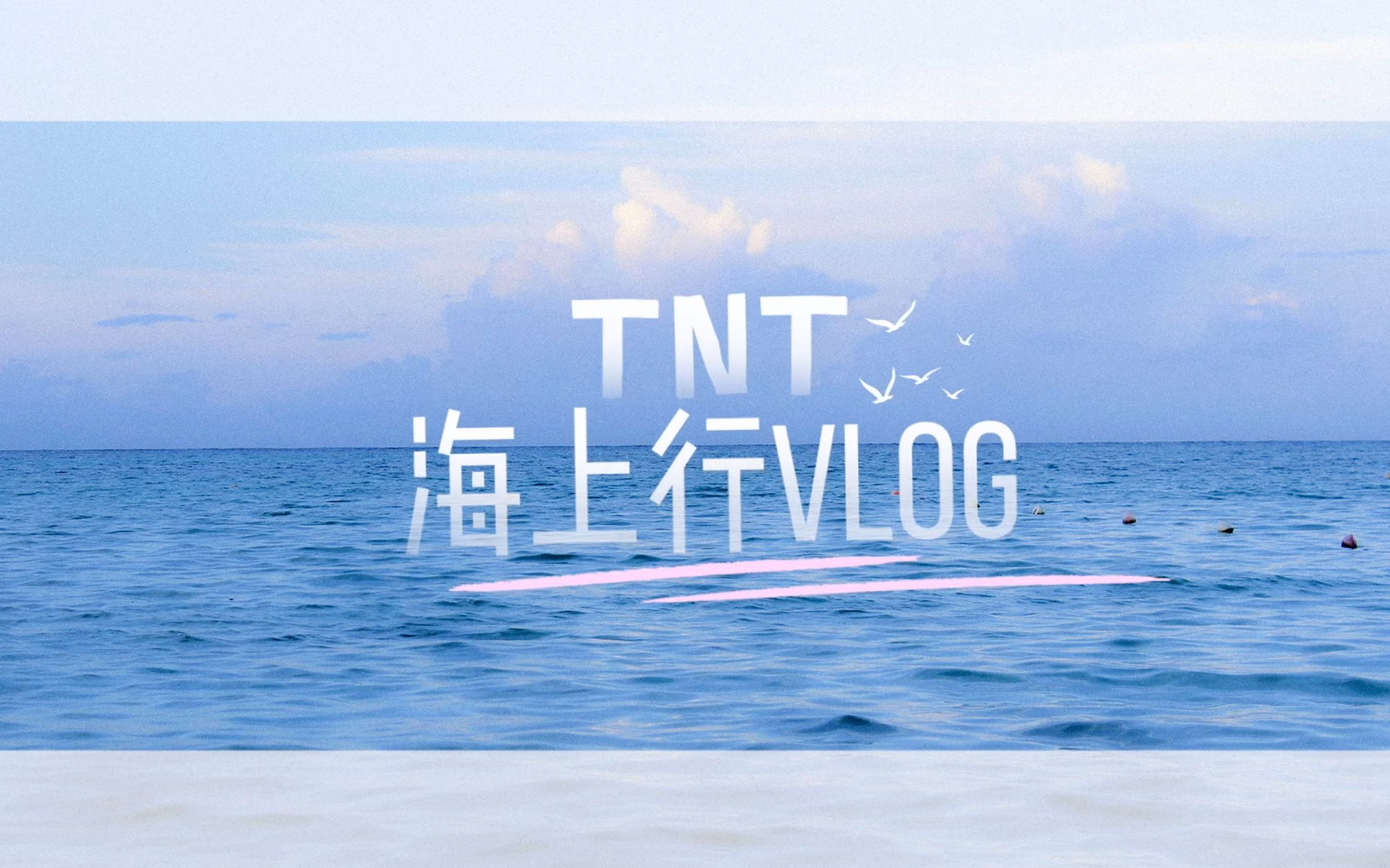 时代少年团tnt海上行vlog